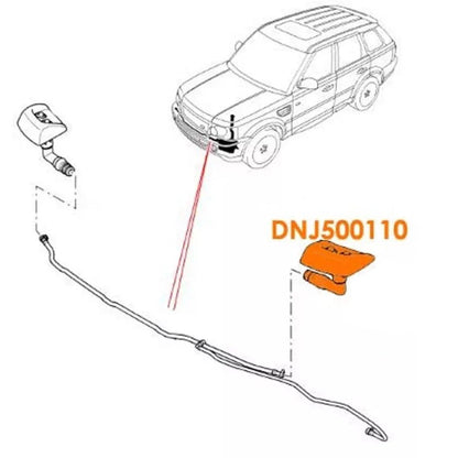 Headlamp Washer Jet Sprayer for Range Rover Sport (2006-2009)