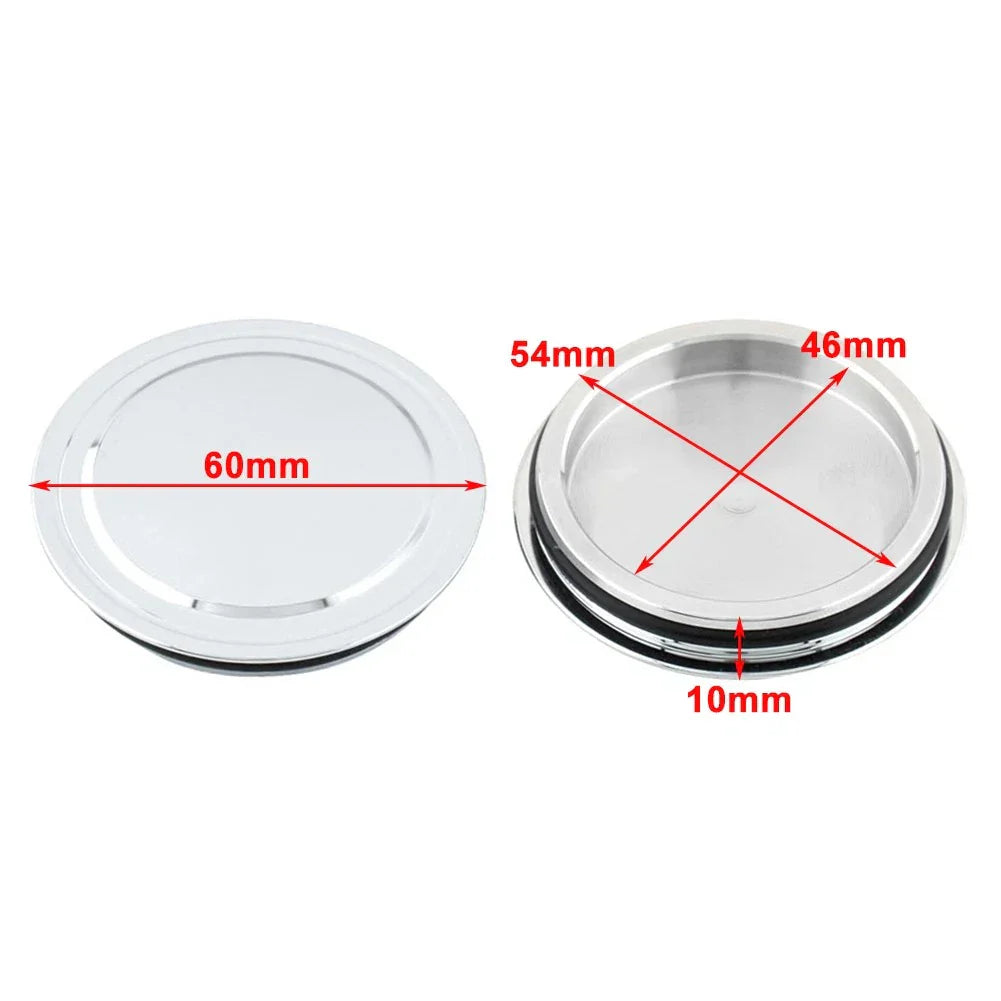 Black Frame Hole Plug Cap Cover for Yamaha VMAX 1200 (1985-2007)