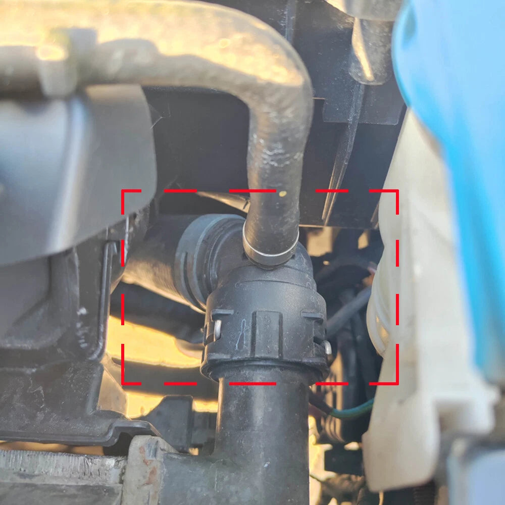 Coolant Hose Flange Upper Connector for VW Golf Mk5 Mk6 (2004–2013)