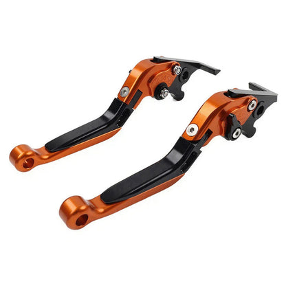 CNC Extendable Brake Clutch Levers for Yamaha YZF R1 (2009-2014) Orange