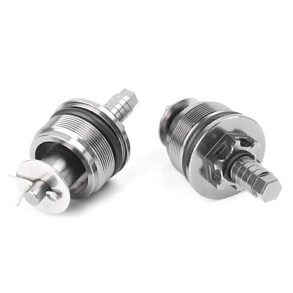 CNC Aluminum Preload Adjusters  Fork Bolts Silver for Honda CMX250 (2018-2023)