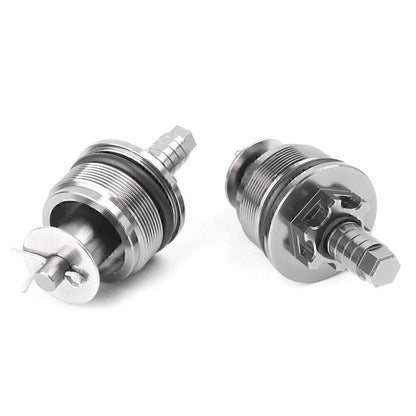 CNC Aluminum Preload Adjusters  Fork Bolts Silver for Honda CMX250 (2018-2023)