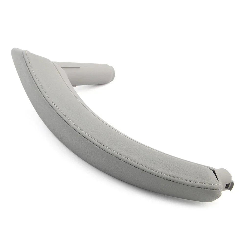 Left Door Trim Pull Handle Real Leather for BMW X5 X6 E70 (2007-2013)