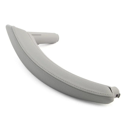 Left Door Trim Pull Handle Real Leather for BMW X5 X6 E70 (2007-2013)