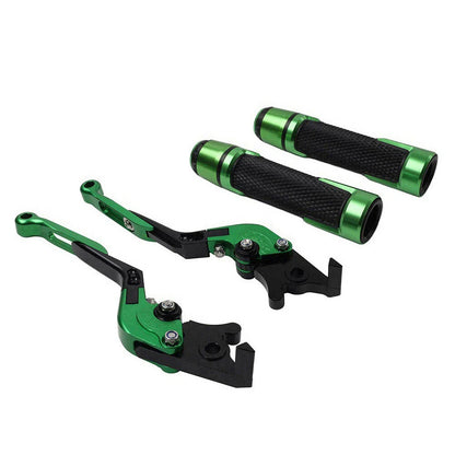 Extendable Brake Clutch Levers & Handlebar Grips for Suzuki GSXR150 (2017-2023)