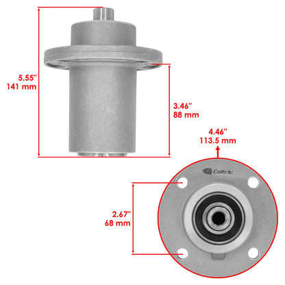 Deck Spindle Assembly for Dixie Chopper Zee 1 Lawn Mower (2005–2015)
