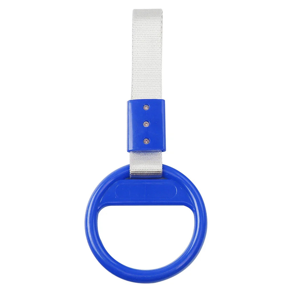 Blue Drift Charm Handle Strap for Train Bus