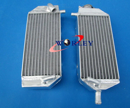 Aluminum Radiator + Blue Hose for Suzuki RM125 (2001-2008)