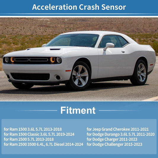 Acceleration Crash Sensor for Ram 2500 3500 6.4L 6.7L Diesel (2014-2024)