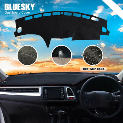 Non-Slip Dash Mat for Subaru Impreza Sedan 2007-2011 Black Cover