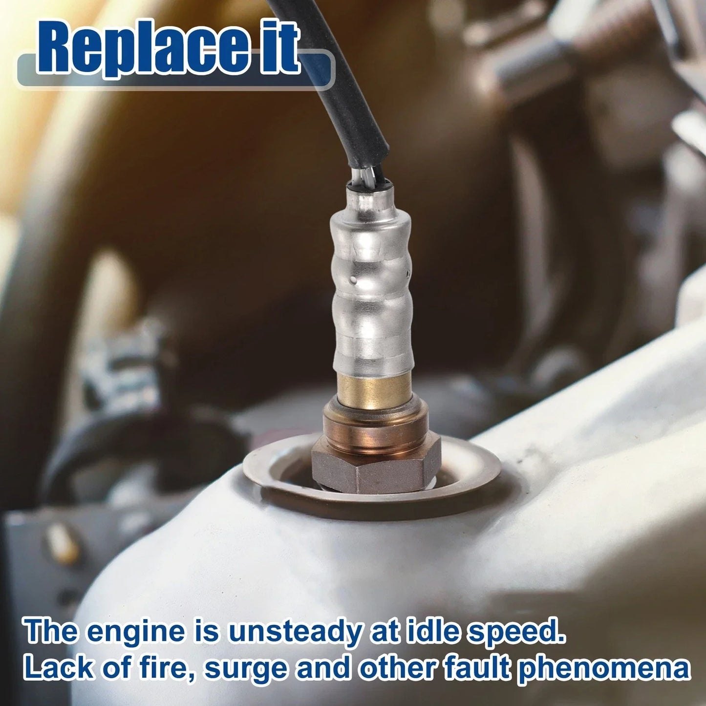 O2 Oxygen Sensor for Hyundai Tiburon 2.7L & Kia (2003-2008)