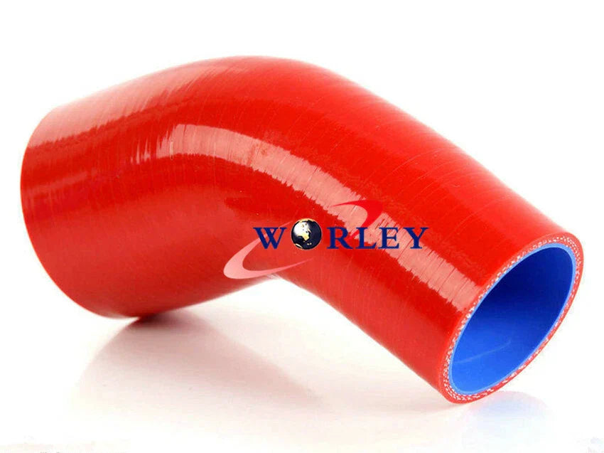 Silicone 45�� Reducer Elbow Turbo Hose Pipe 2.5"-3" for Car