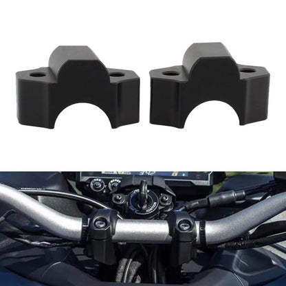 Black Handlebar Raiser Clamp for Yamaha XT1200Z XTZ1200 (2010-2024)