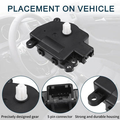 2 x No.68232703AA HVAC Heater Blend Door Actuator for Dodge Durango (2014-2021)