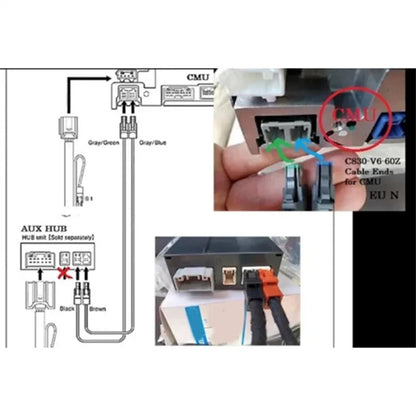 USB Cables for Mazda 2, 3, 6, CX-3, CX-5, MX-5 (2003-2023)
