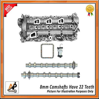 Camshaft Kit Replacement with Rocker Arms Hydraulic Lifters for Ford Blue HDI (2015–2019)