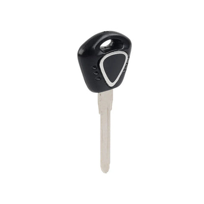 Black Uncut Blade Blank Key for Daytona 675 / Street Triple 675 (2006-2018)