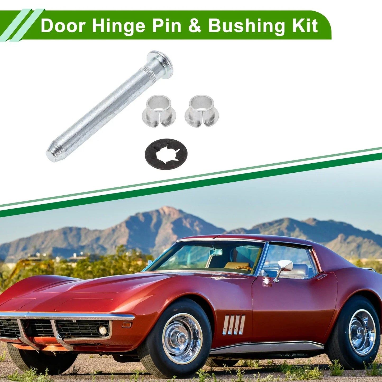Door Hinge Pin & Bushing Kit for Chevrolet Express & GMC (2003-2023)