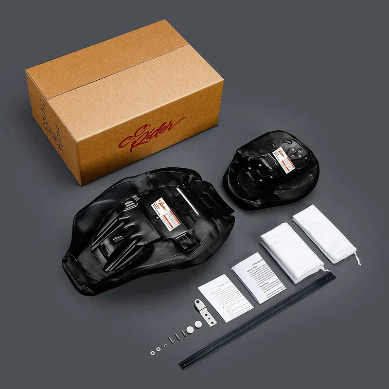 Gel Seat for Harley Electra Road King Glide 2009-2023 (Black)