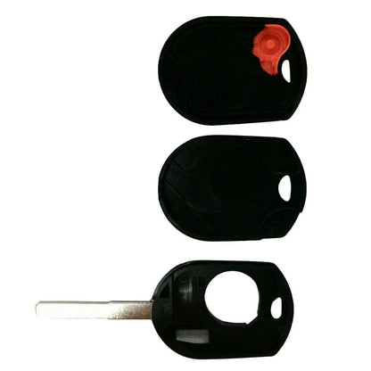 4 Button Flip Key Shell Fob Case for Ford Explorer (2003-2012)