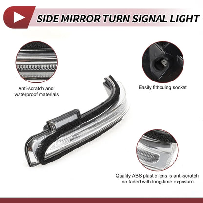 Car Mirror Turn Signal Light for Hyundai Creta IX25 2015-2019 Left LED