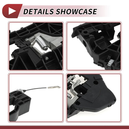 Rear Right Door Handle Carrier for Mercedes-Benz W251 (2006-2013) Black 1 x