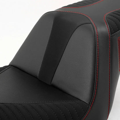 Driver Passenger Seat for Harley Dyna Street Bob FXDB Low Rider FXDL (06-17)