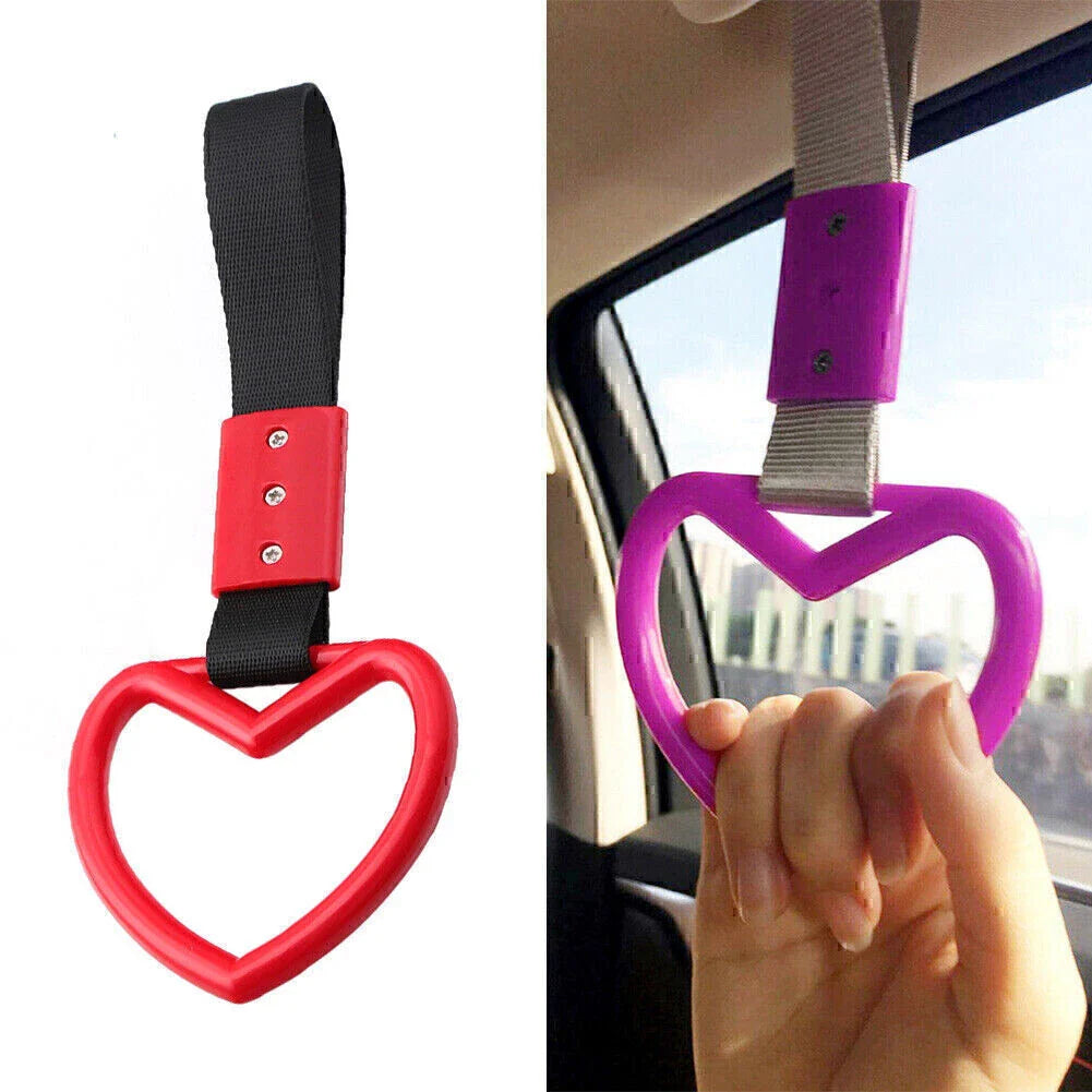 Car Heart JDM Tsurikawa Ring Handle Strap for Train Bus
