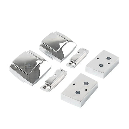 Chrome Tour Trunk Latches for Harley Electra Glide, Street Glide, Road King