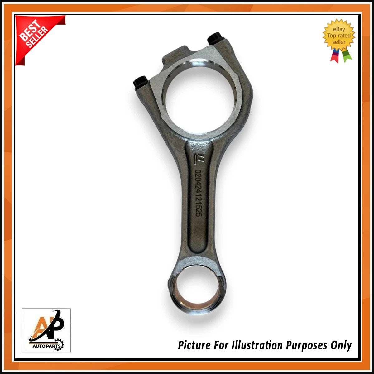 Connecting Rod Set Replacement for Jaguar 2.0 Diesel XE XF E Pace F Pace (2011–2020)