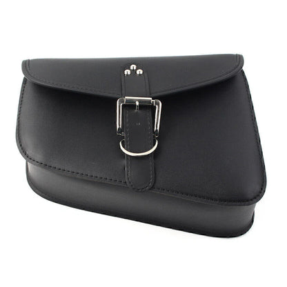 Left Side PU Leather Saddlebag for Harley Sportster Iron 72 883 1200 (2010-2023)