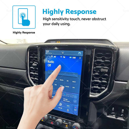 Tempered Glass Screen Protector for Ford Ranger XL XLS XLT (2019-2023)