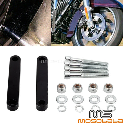 Front Fender Spacer Bracket for Harley Touring Street Glide Road Glide (2009-2023)