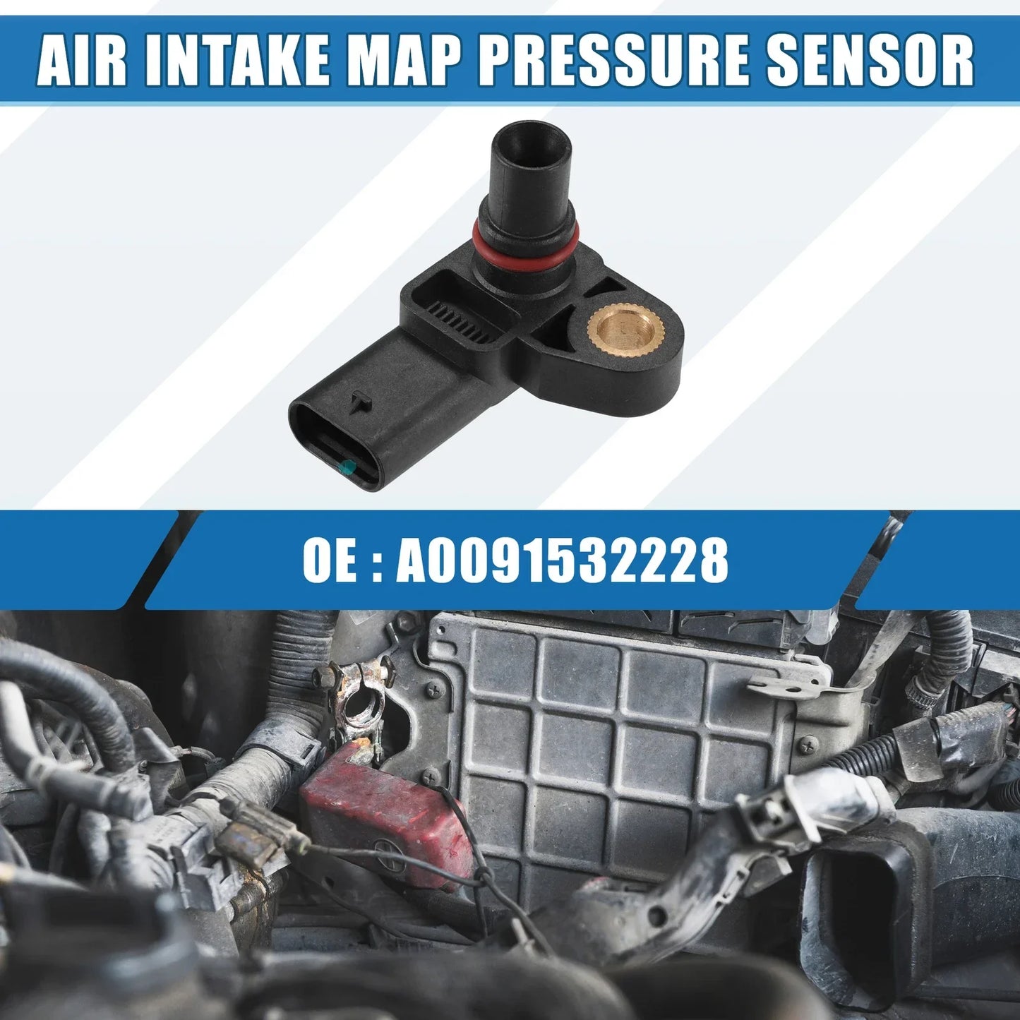 Air Intake MAP Pressure Sensor for Mercedes-Benz CLA250 (2014-2019)