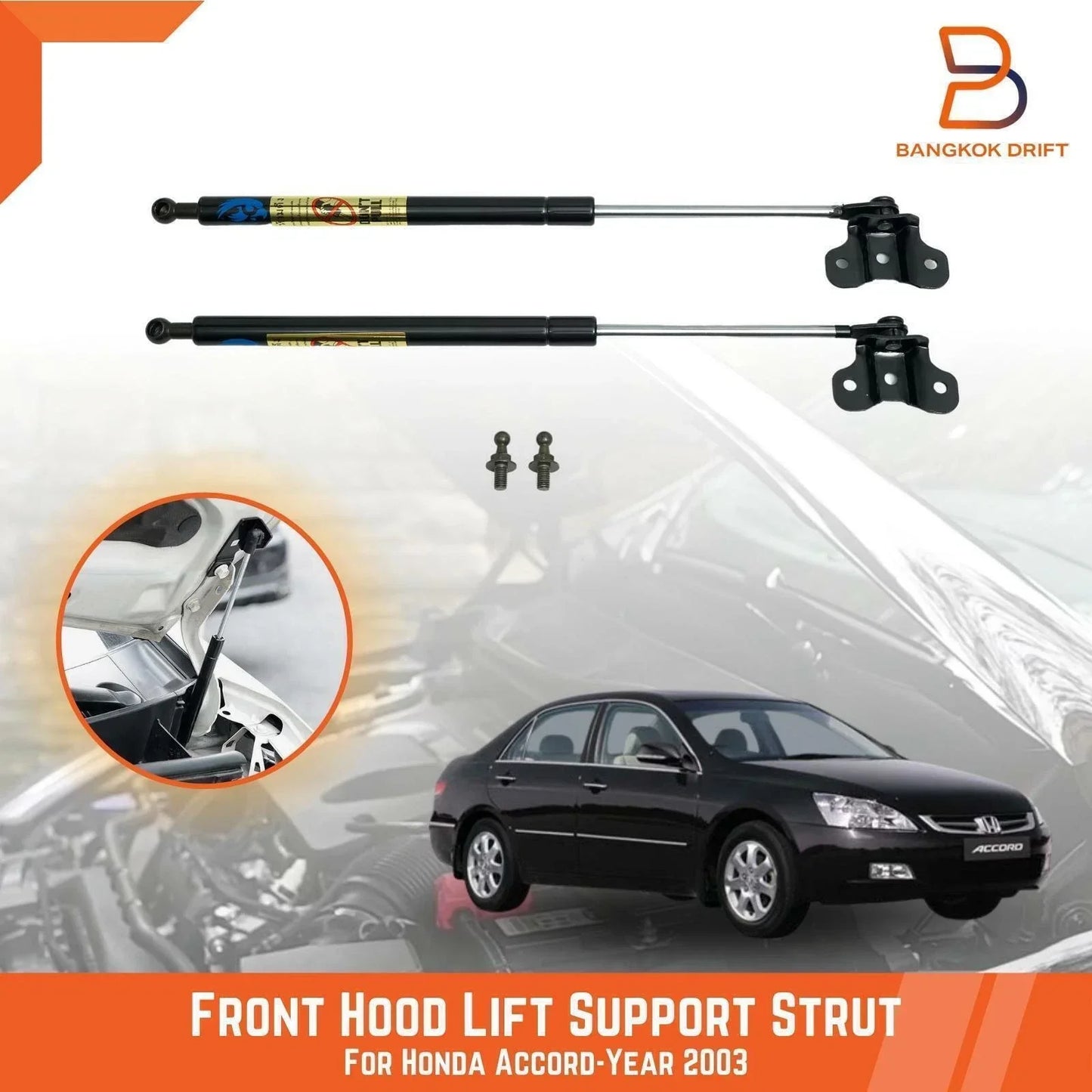Hood Lift Support Strut for Honda Accord (2003-2007)