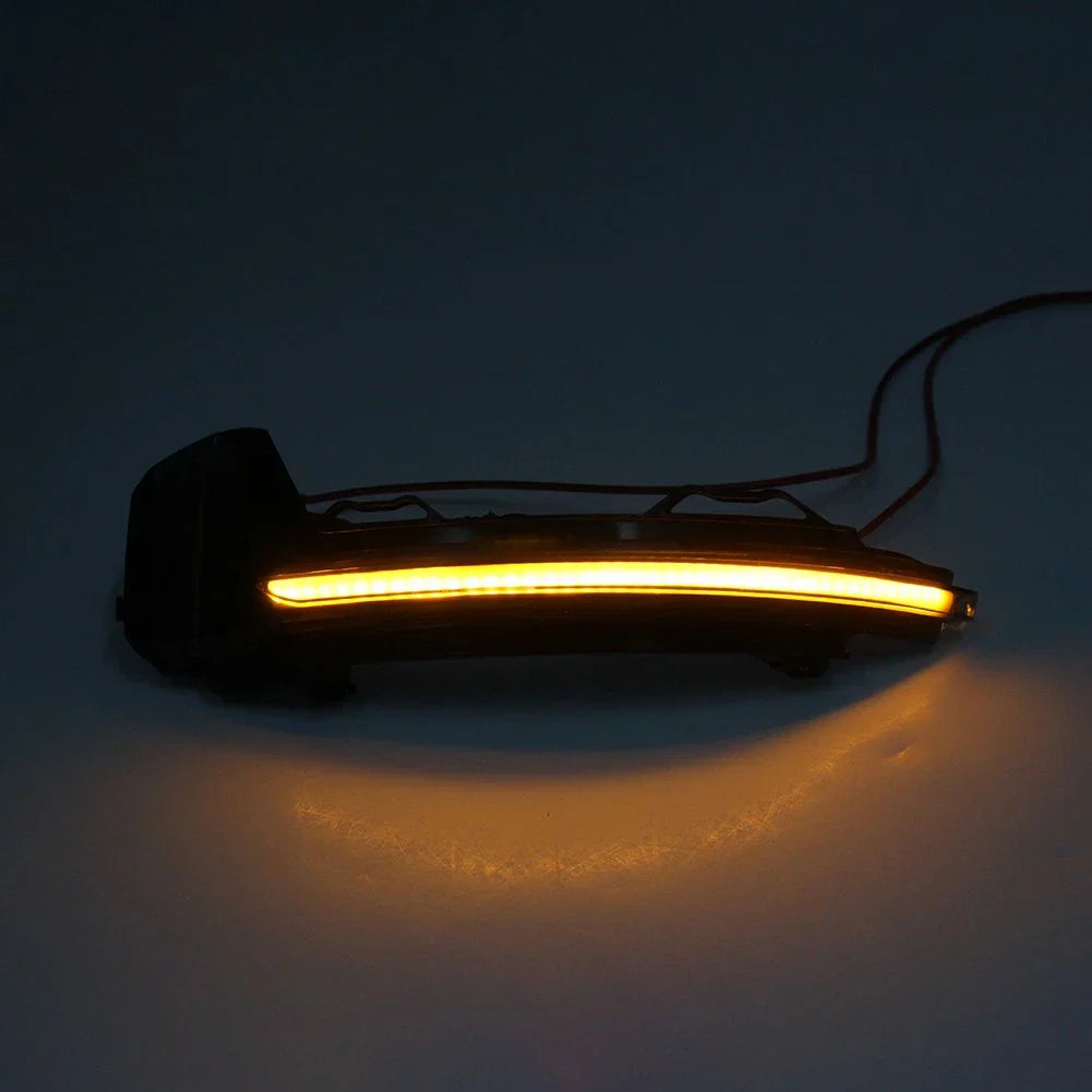 Sequential LED Side Mirror Turn Signal Lights for VW Tiguan, Touareg (2016-2023)