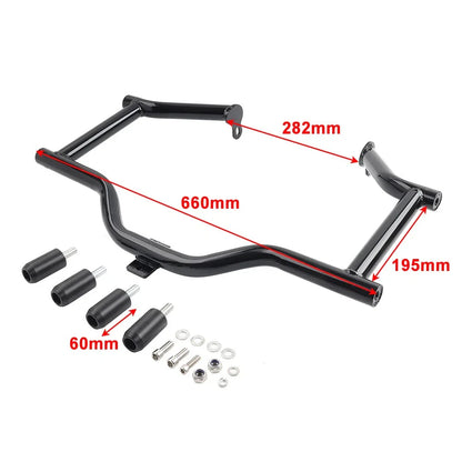 Front Engine Crash Bar Guard for Harley Electra Glide, Street Glide, Road King (1997-2008)