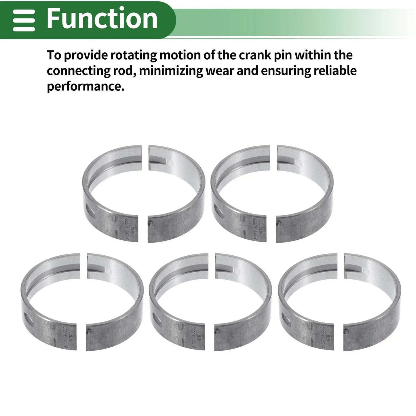 Main Bearing Set for Hyundai Elantra (2021-2023)