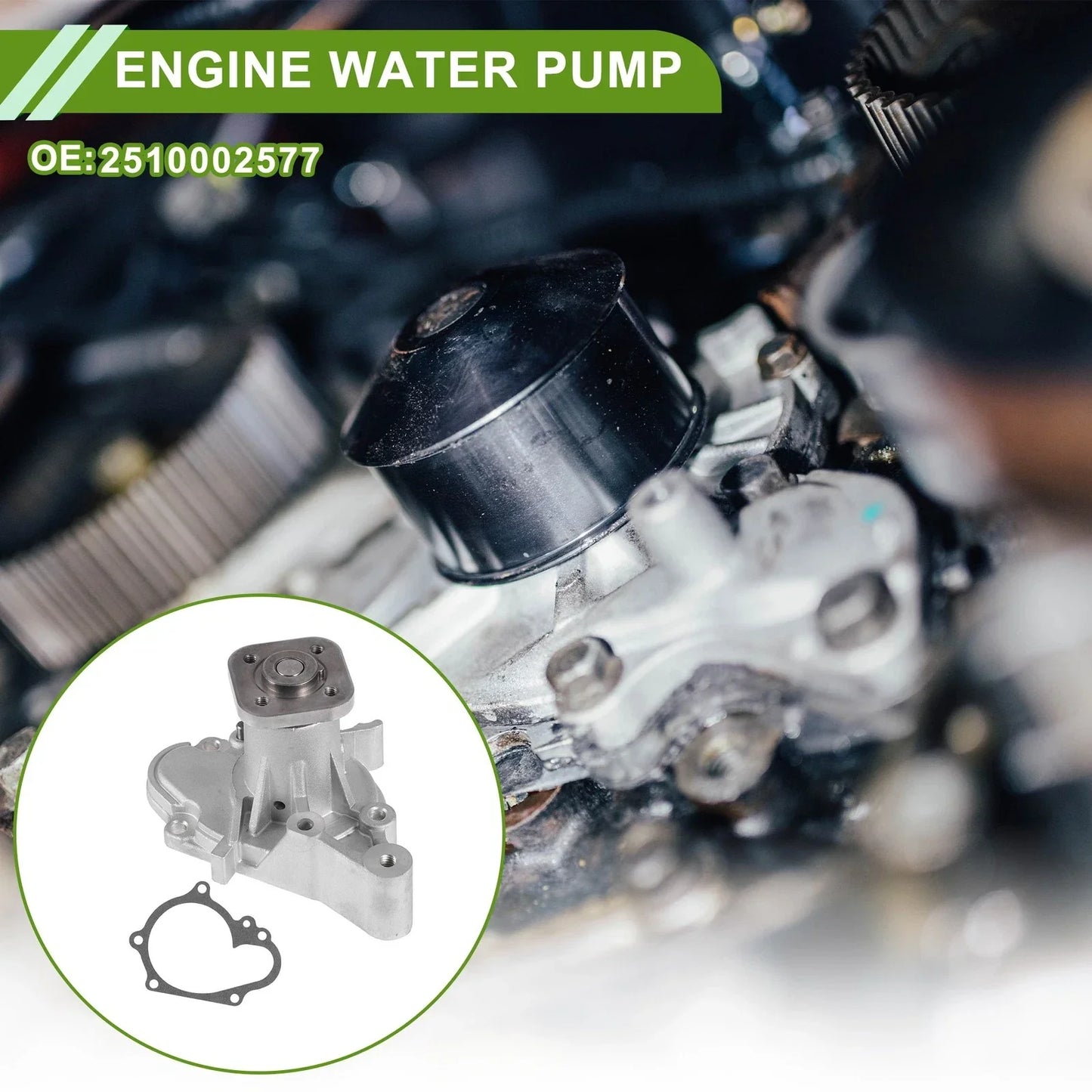 Water Pump for Hyundai Getz 2002-2009 - Engine Cooling Component
