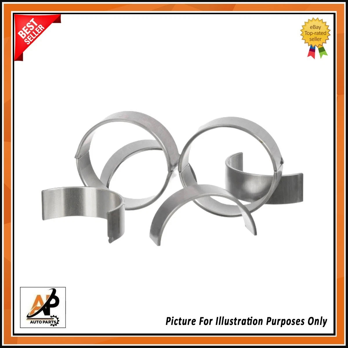 Big End Conrod Bearing Set Replacement for Honda Civic X 1.0 VTEC (2017–2021)