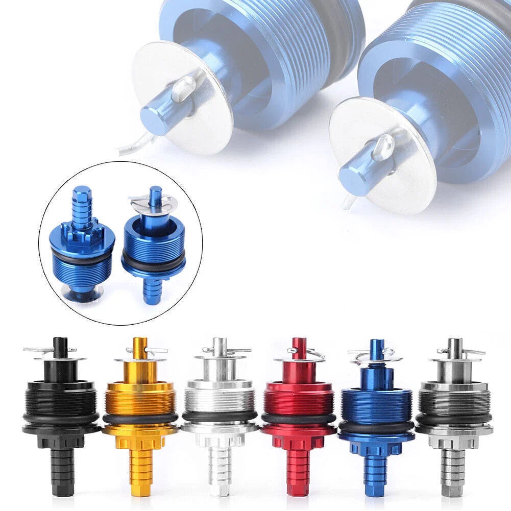 CNC Aluminum Preload Adjusters  Fork Bolts Silver for Honda CMX250 (2018-2023)