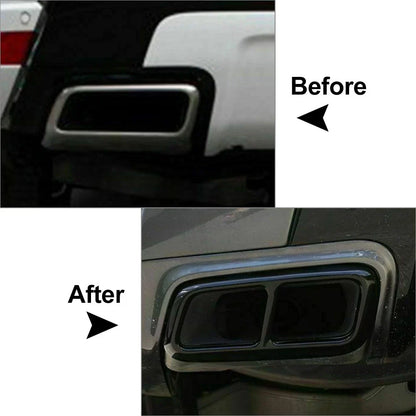 Muffler Tail Pipe Cover for Land Rover Range Rover Sport (2018-2019) Black