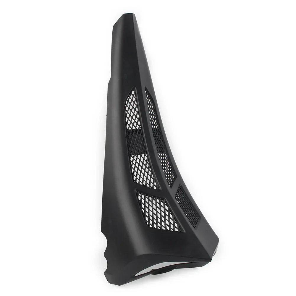 Matte Black Stretched Tall Chin Spoiler Scoop for Harley Street Road Glide (14-22)