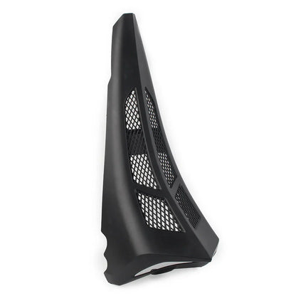 Matte Black Stretched Tall Chin Spoiler Scoop for Harley Street Road Glide (14-22)