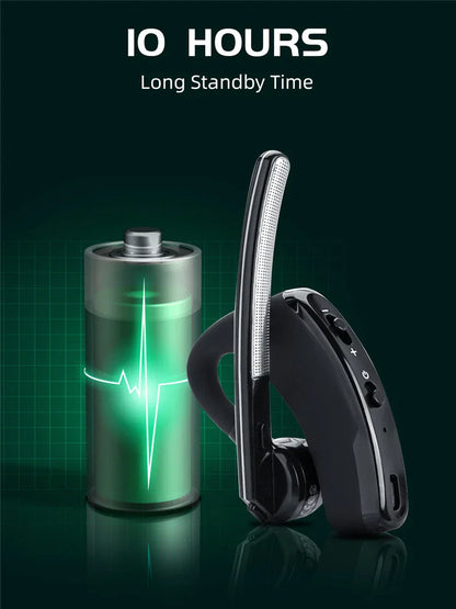 Wireless Bluetooth Headset PTT Earphone for Walkie Talkie Radio