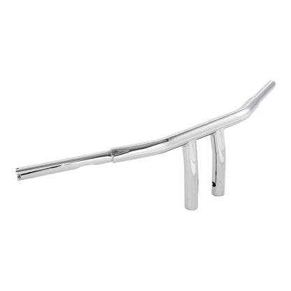 1-1/4" Fat Chrome 6" Rise T-Bars Handlebars for Harley Sportster, Dyna (2004-2023)