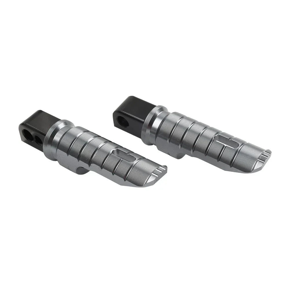 Rear Footrest Pegs for Suzuki V-Strom 650 DL650 GSXS1000 Gray (2018-2024)