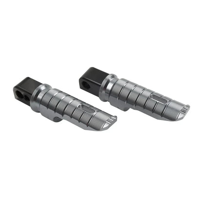 Rear Footrest Pegs for Suzuki V-Strom 650 DL650 GSXS1000 Gray (2018-2024)