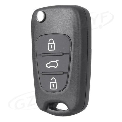 3-Button Remote Key Fob Shell Cover for KIA K2 K5 (2011-2020)