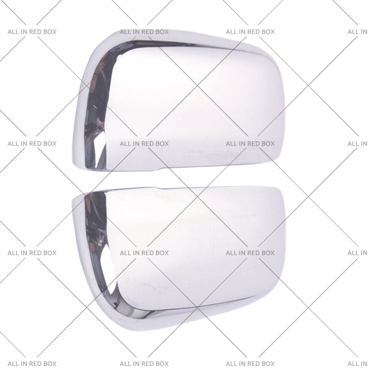 Chrome Side Door Rearview Mirror Cover Trim LH+RH for Pajero V80 (07-21)